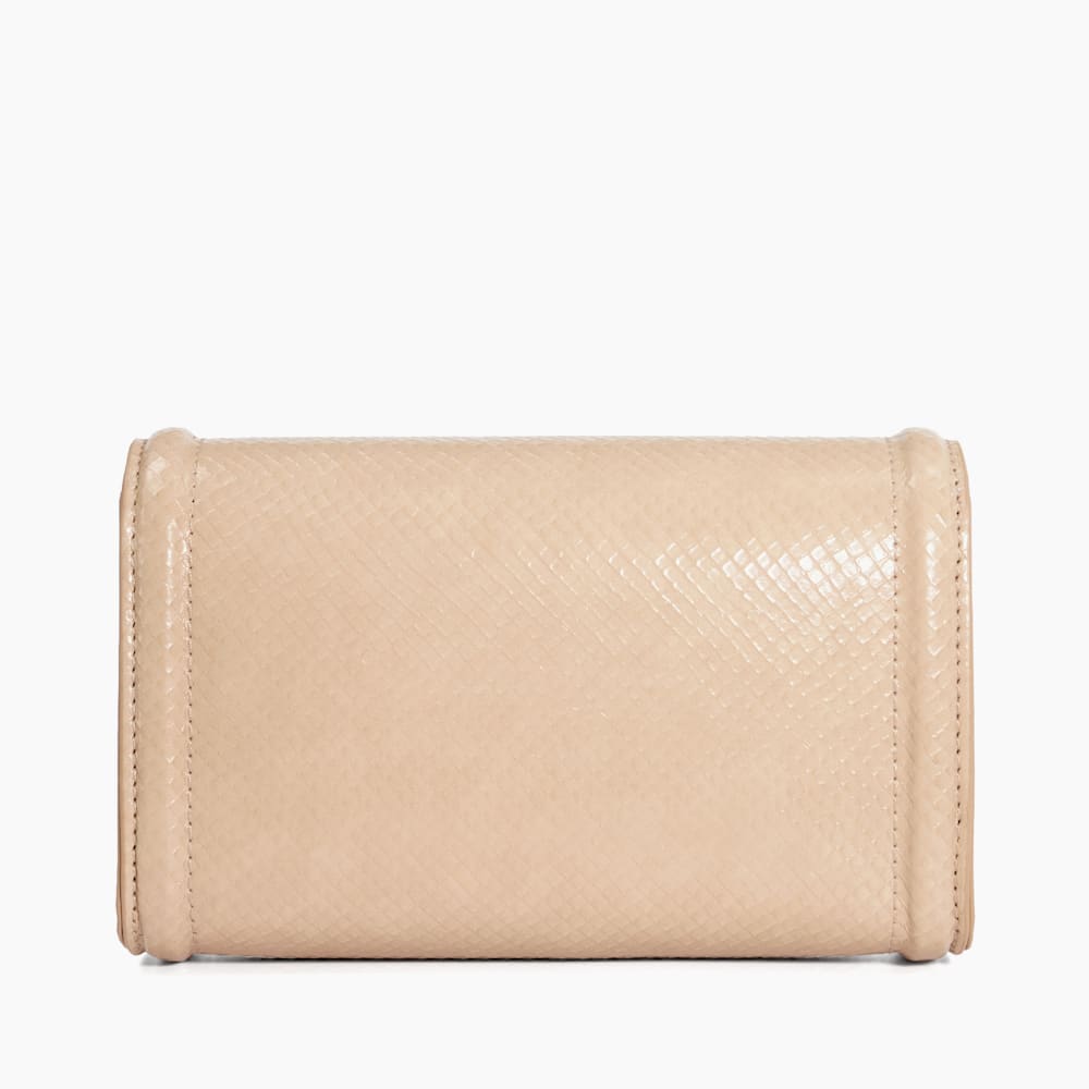 Bellini Taupe Chain Handle Shoulder Bag Dune London