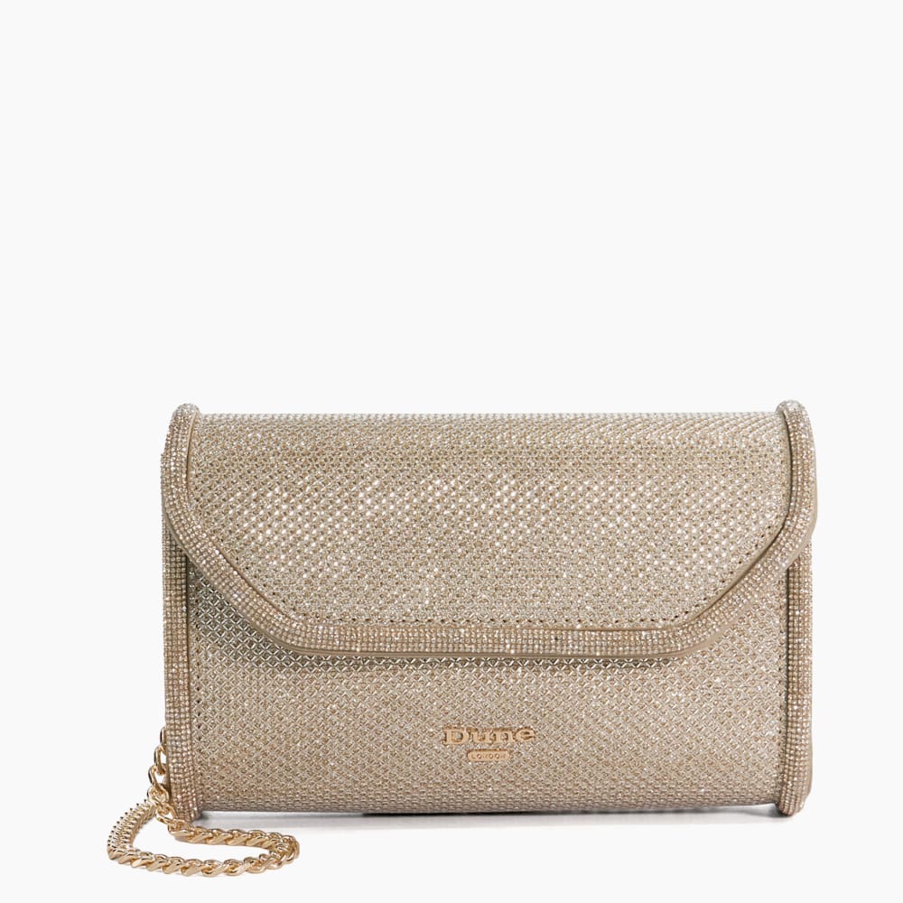 Gold diamante bag hotsell
