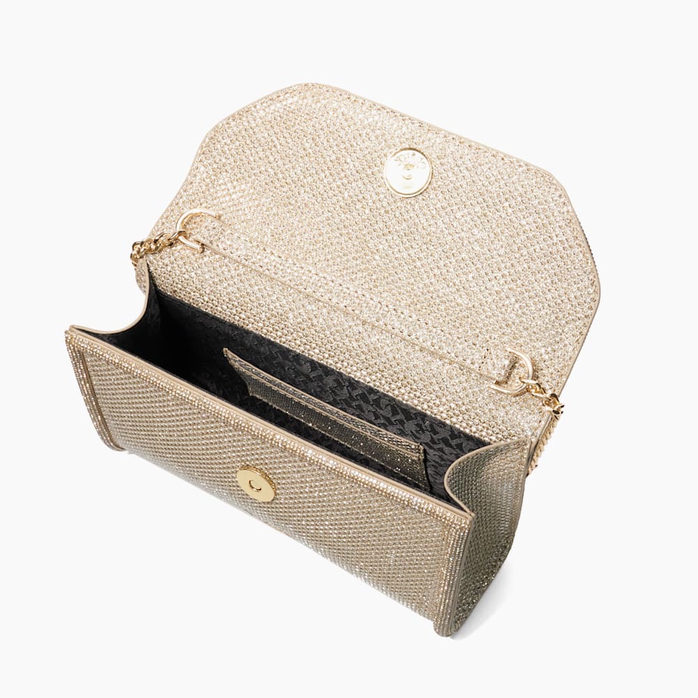 Gold diamante bag new arrivals