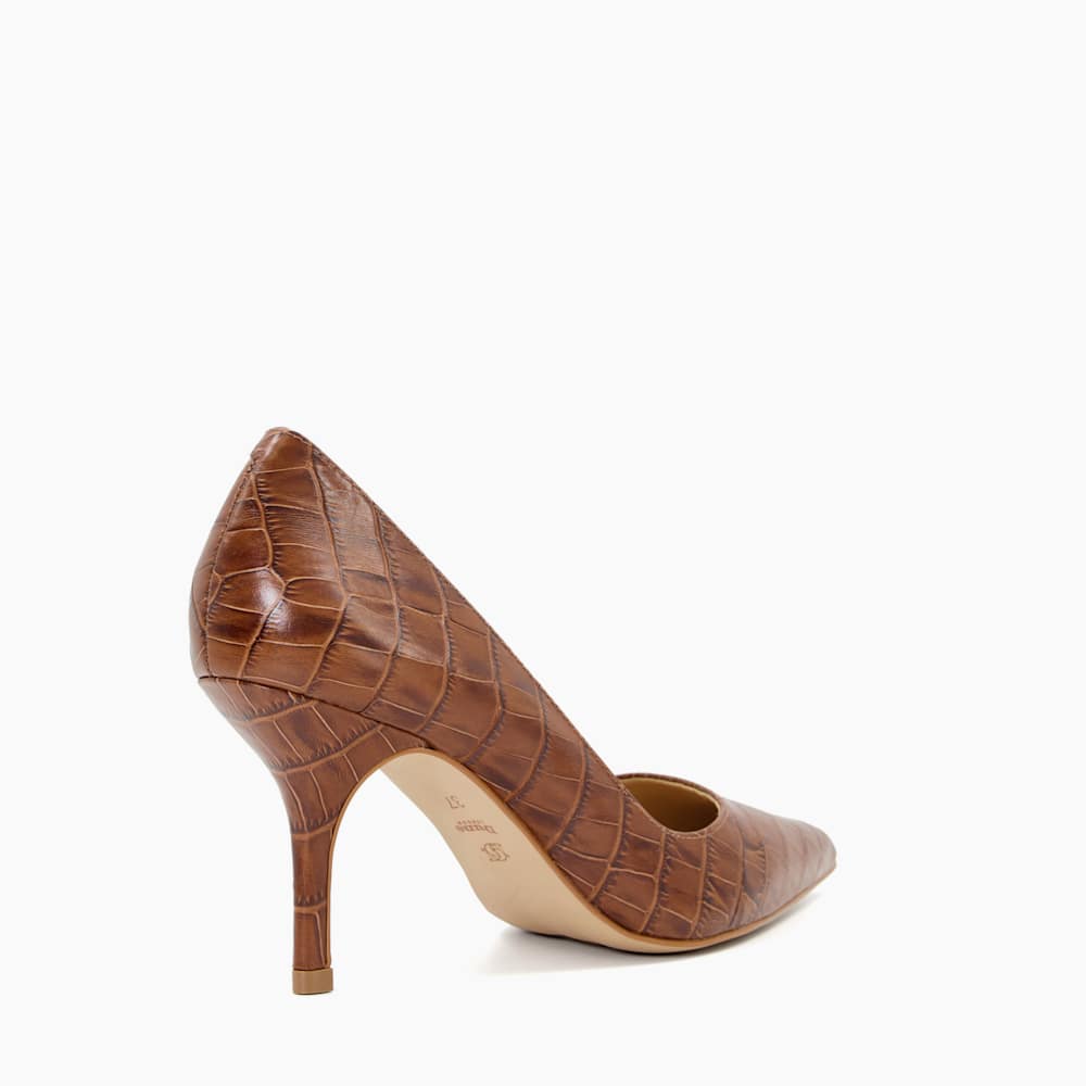 Womens tan court shoes cheap