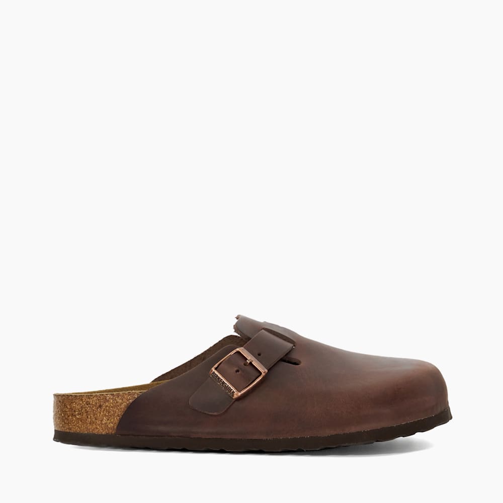Boston Mens Brown Birkenstocks Boston Clog Dune London