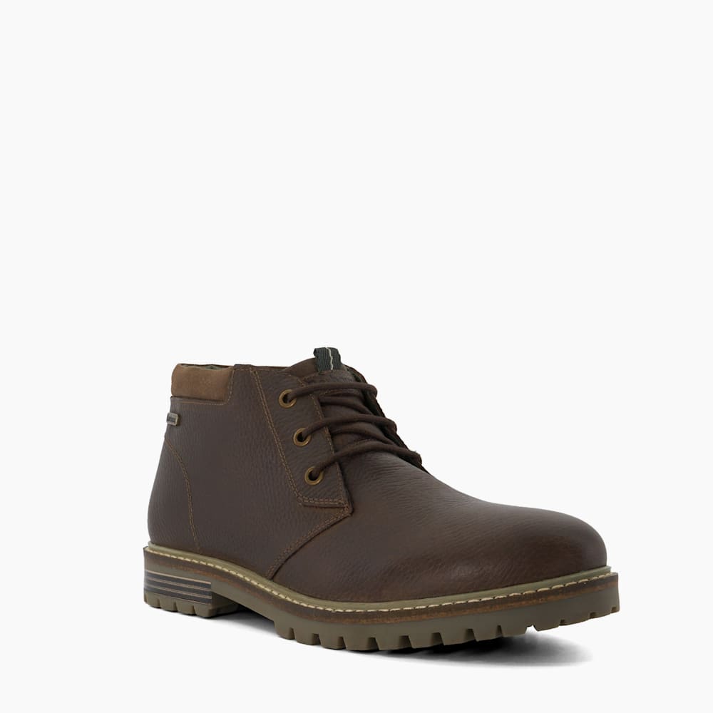 Brown barbour boots sales
