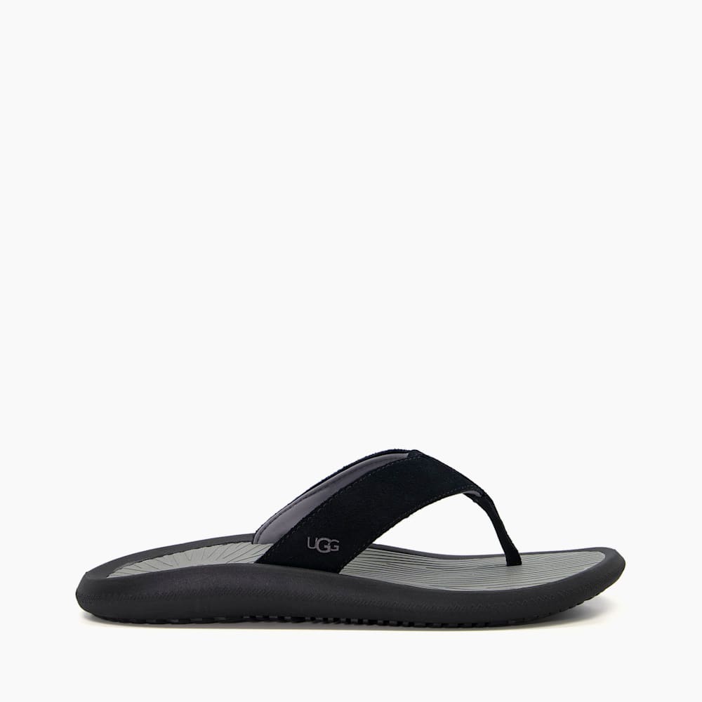 Brookside Ii Fl Black Suede Flip Flop Dune London