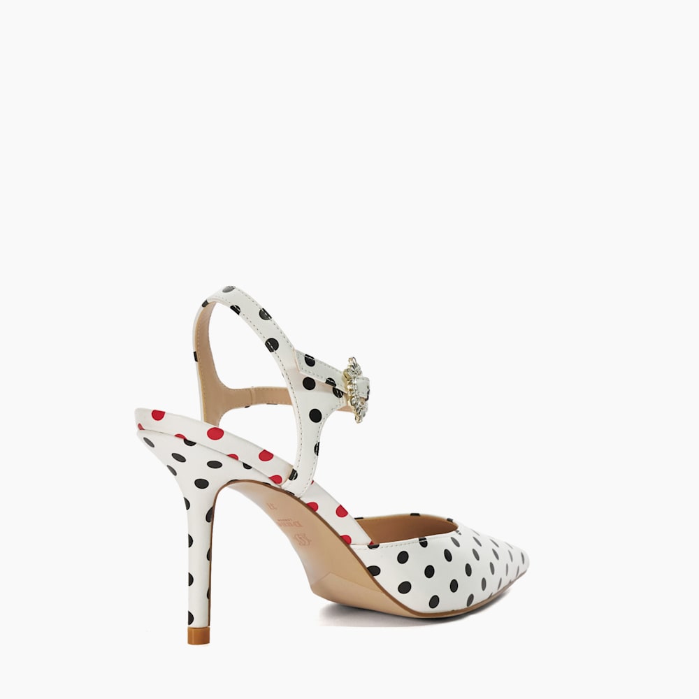 Catwalk Multi Polka Dot Open Courts Dune London