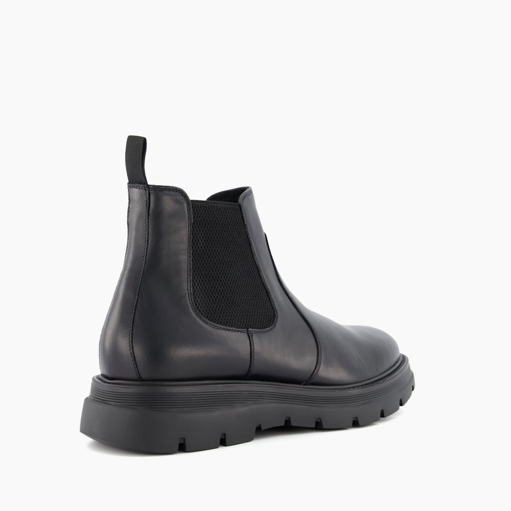 Dune prompted chelsea boots clearance