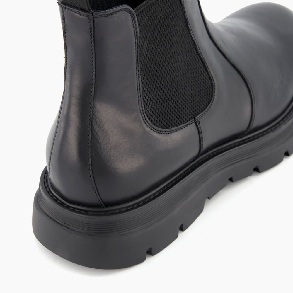 Dune prompted chelsea boots clearance