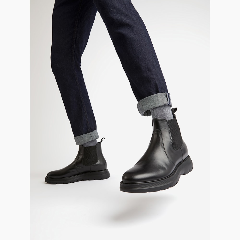 Dune prompted chelsea boots discount