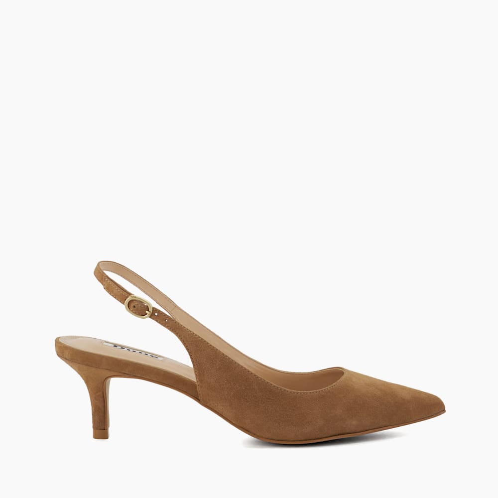 Camel slingback heels 2025