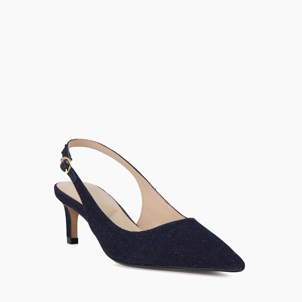 Pointed navy heels sales