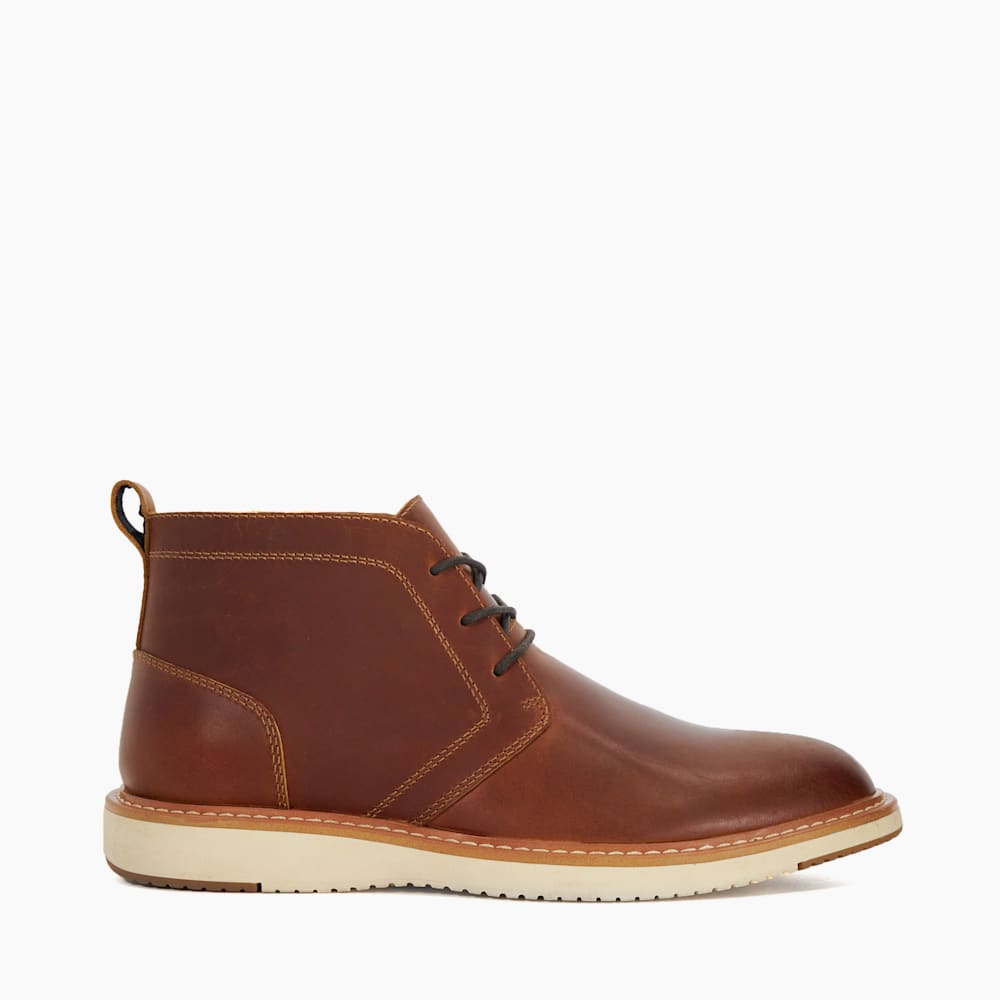 Chander Brown Wedge Sole Chukka Boots Dune London
