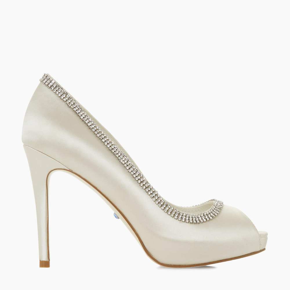 Peep toe white shoes new arrivals