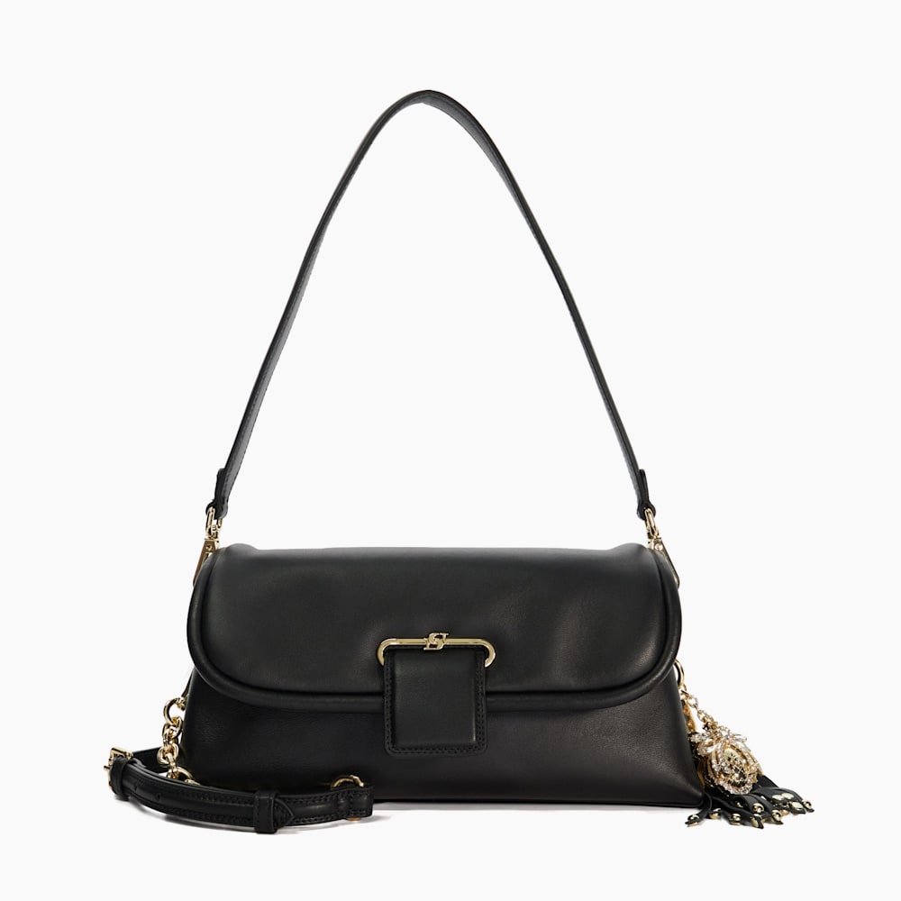Dune black studded bag outlet