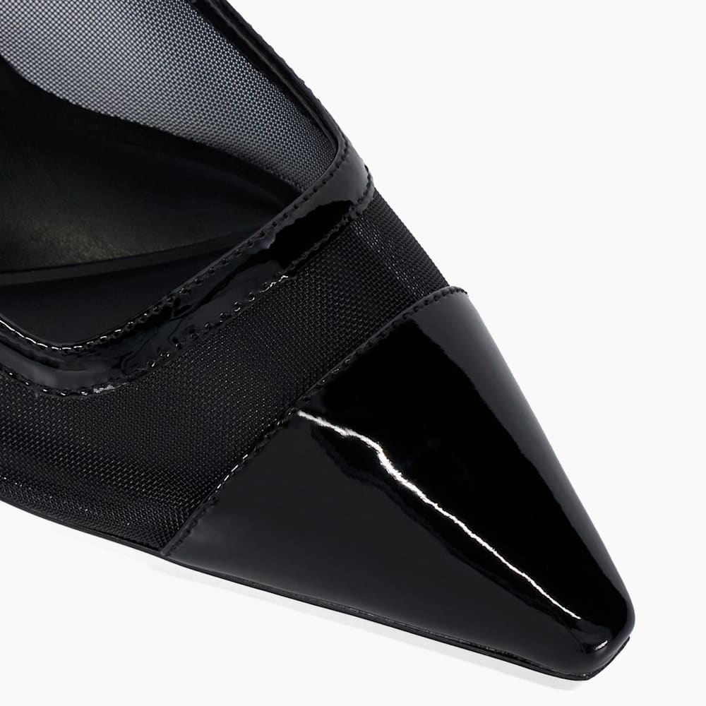 Closed Noir, Escarpins à bride arrière et bout pointu avec détails