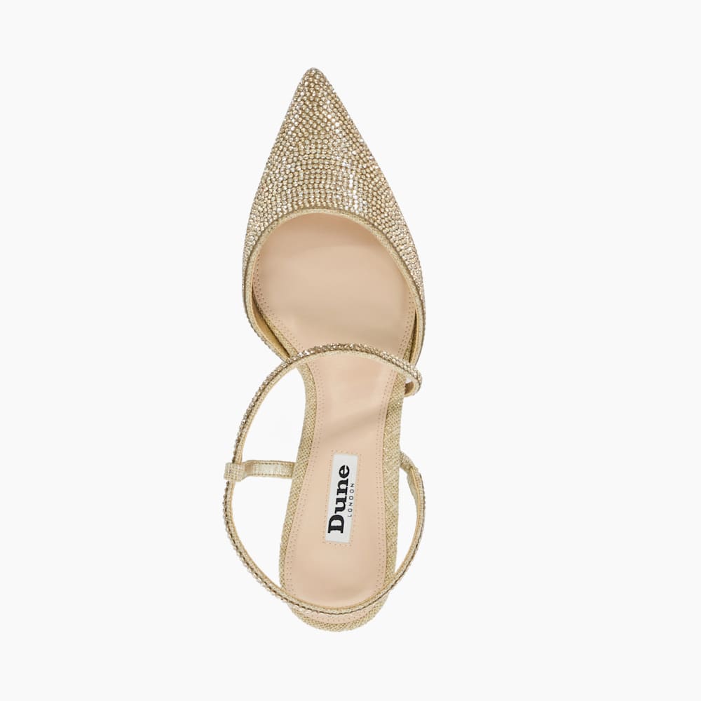 Bronze slingback shoes online