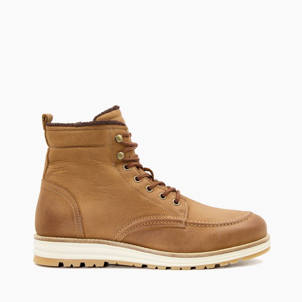 Tan hiking boots shop