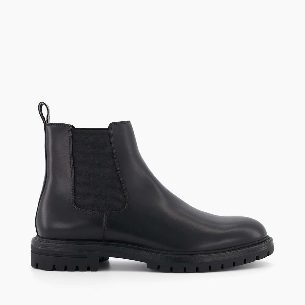 Created Black Casual Chelsea Boots Dune London