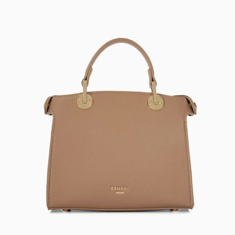 Dune taupe bag clearance