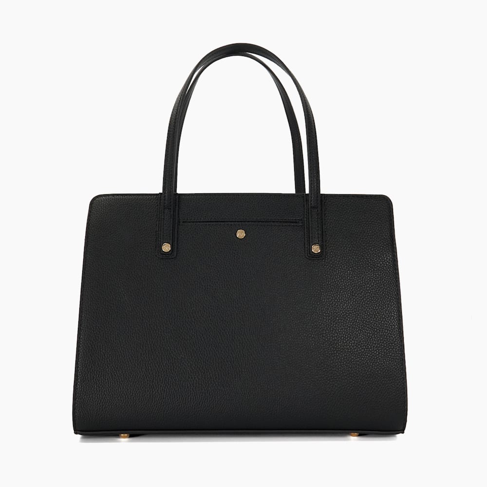 Denbeigh Black Medium Tote Bag Dune London