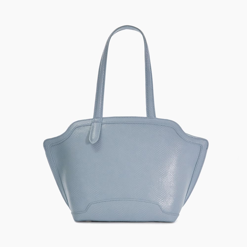 Powder blue tote bag deals