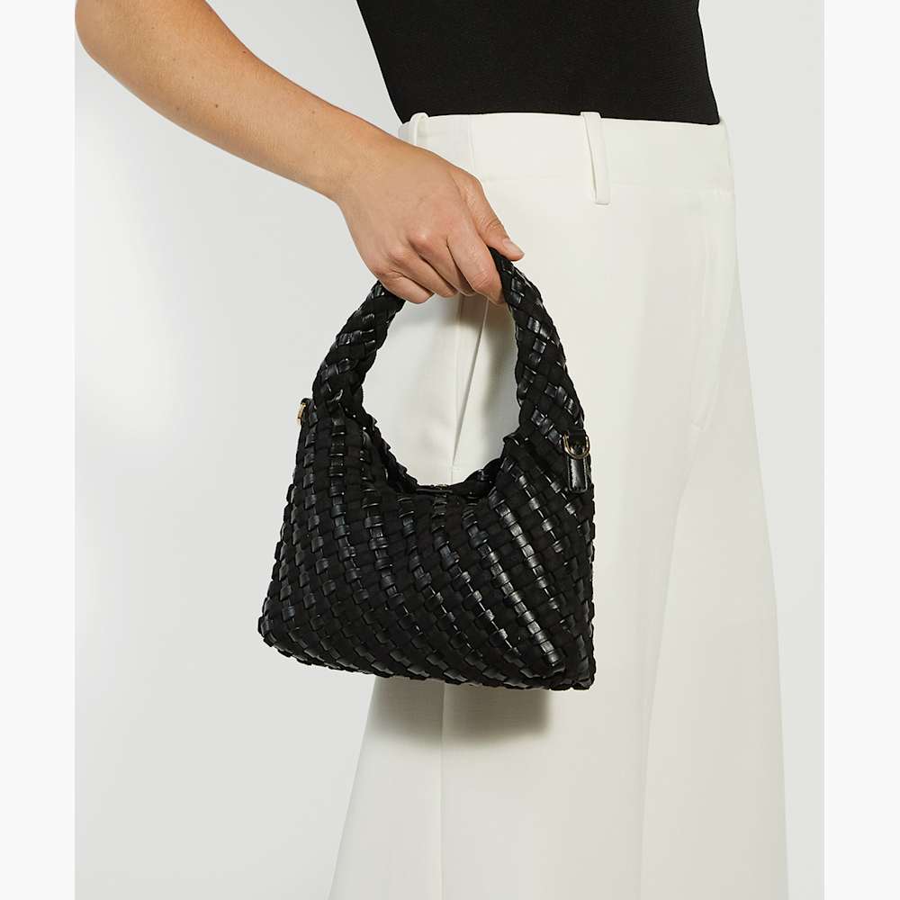 Mini woven bag sales
