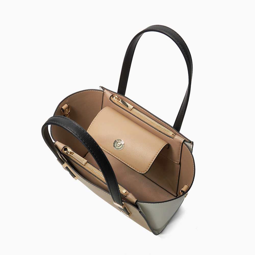 Dinkydresden Camel, Small Winged Tote Bag | Dune London