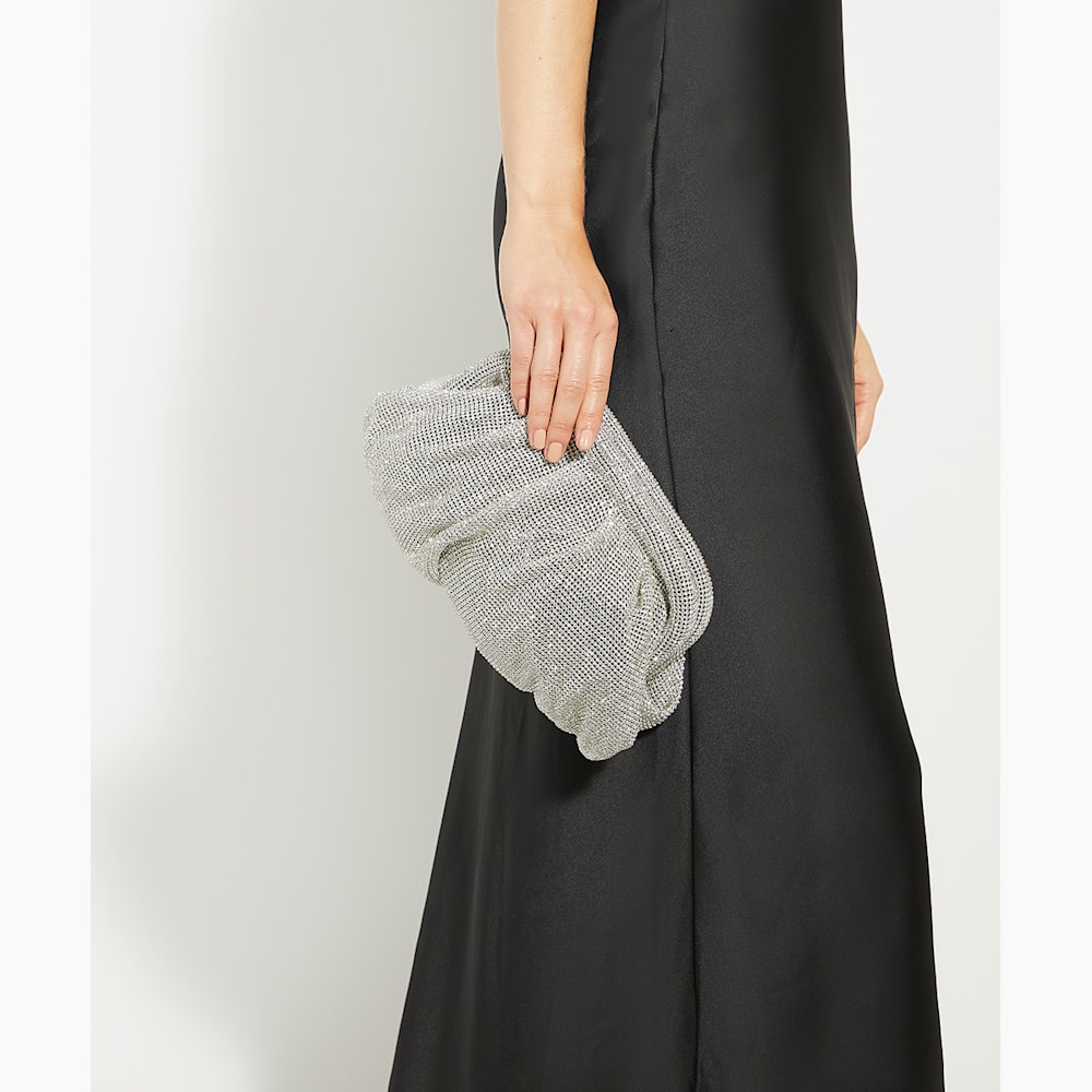 Dune grey clutch bag 2025