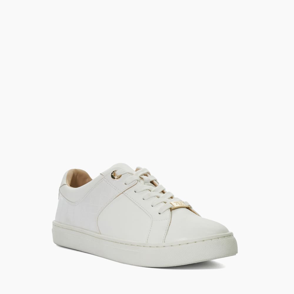 White branded trainers on sale