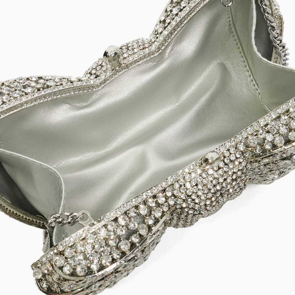 Silver prom bags online