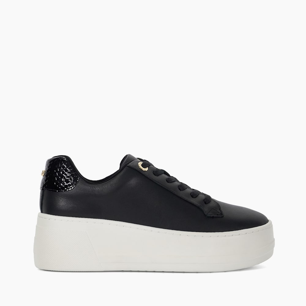 Patent leather platform sneakers store