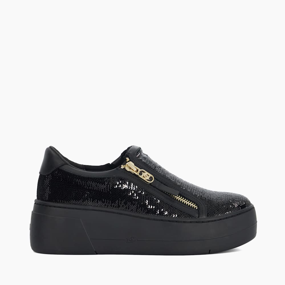 Flatform slip on trainers online