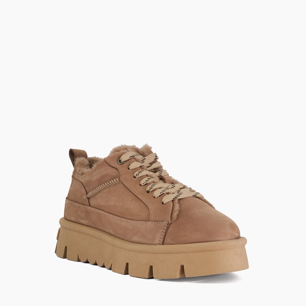 Estha Tan, Chunky Cleated Sole Lace Up Shoes Dune London