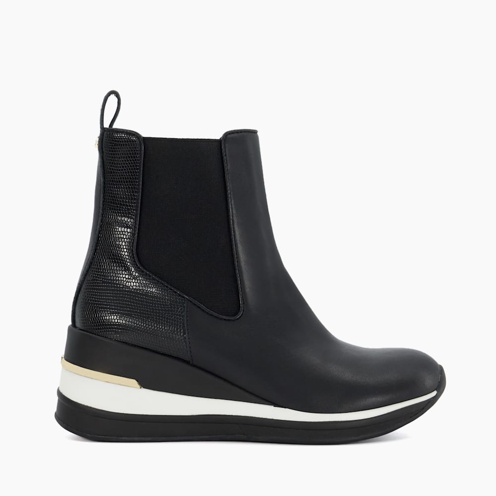 Ladies wedge trainer boots new arrivals