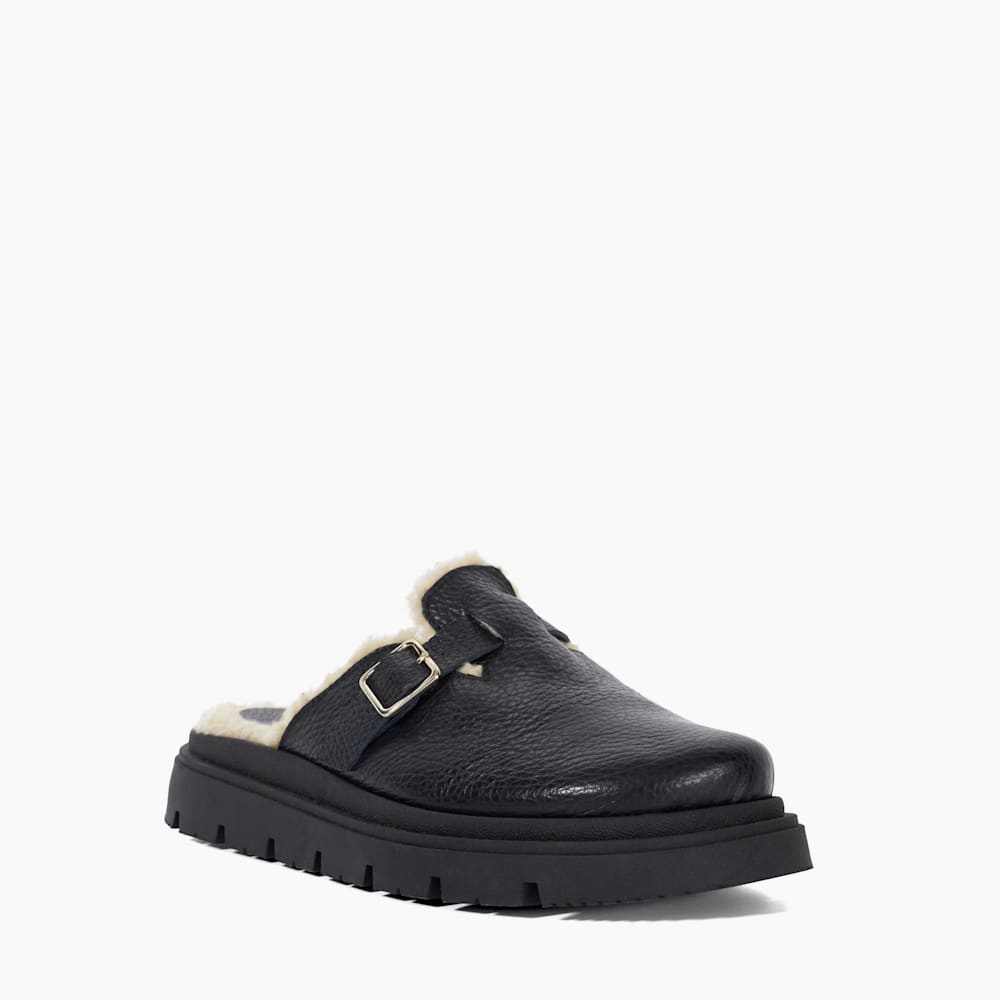 Shearling lined clogs hot sale