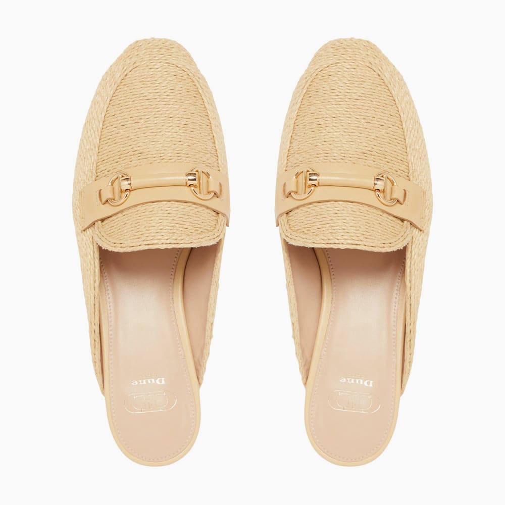 Dune backless loafers discount
