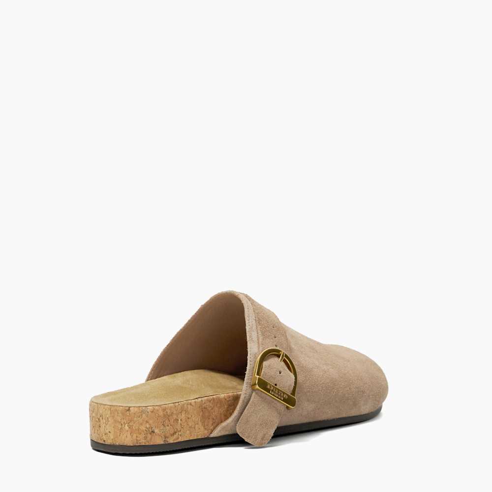Suede clogs 2025