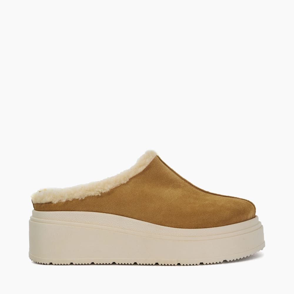Shearling lined mules discount