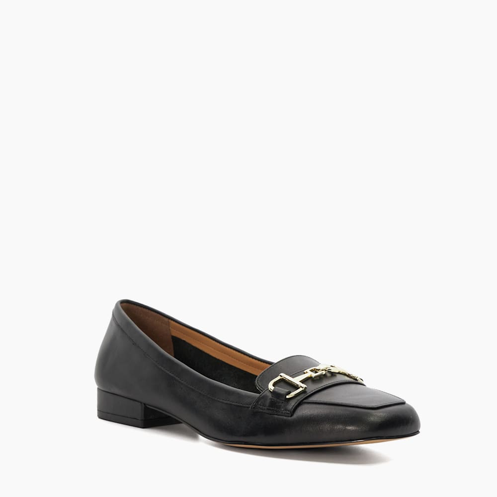Graice Noir Mocassins a mors Dune London