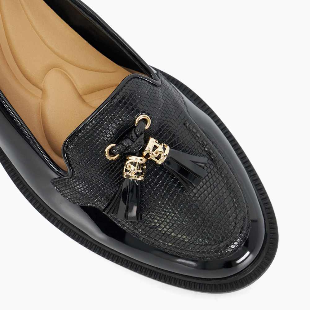 Patent tassel loafers womens store