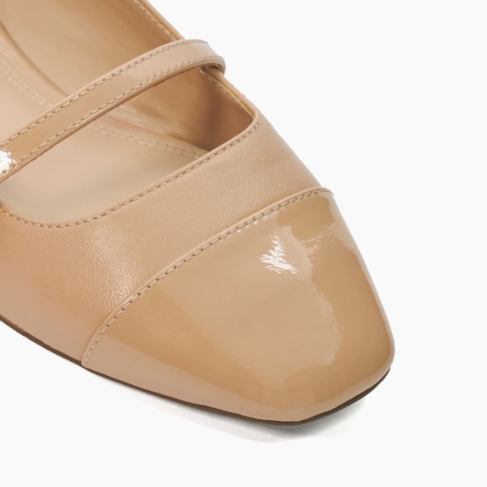 Dune London Habits Mary Janes シューズ Habits Blush, Toe-cap Mary Janes | Dune London