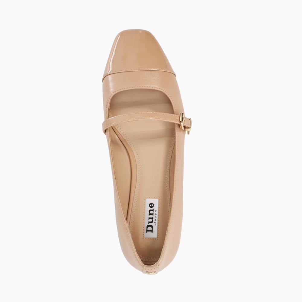 Dune London Habits Mary Janes シューズ Habits Blush, Toe-cap Mary Janes | Dune London