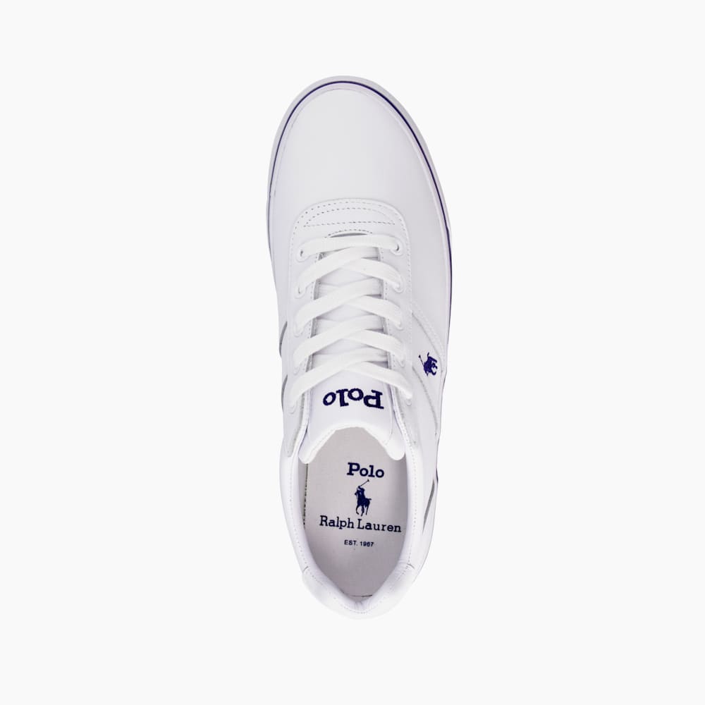Hanford White Lace Up Suede Sneakers Dune London