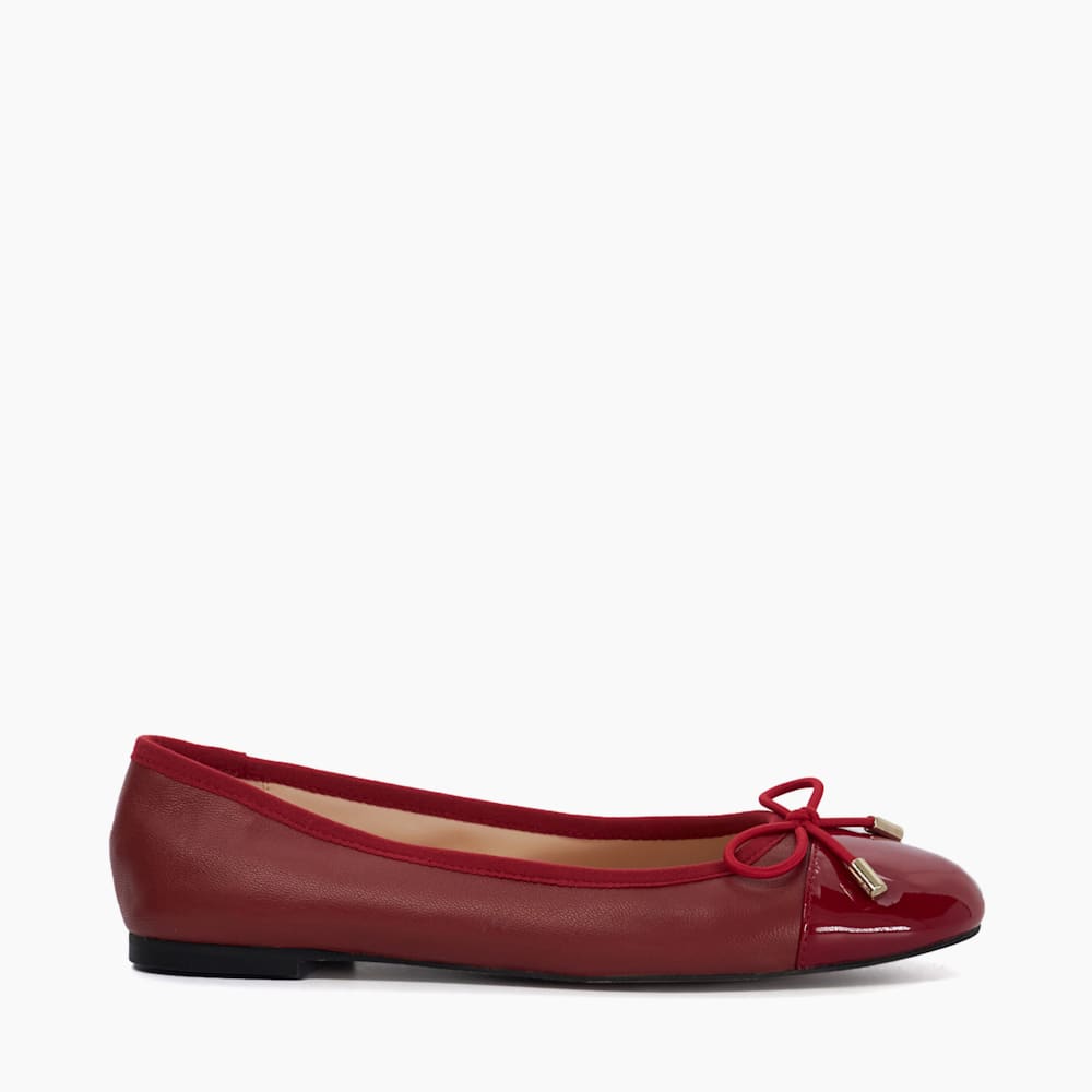 Red ballet pumps uk cheap