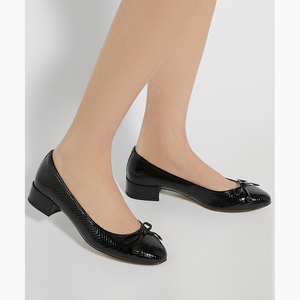 Heeled ballet flats sale