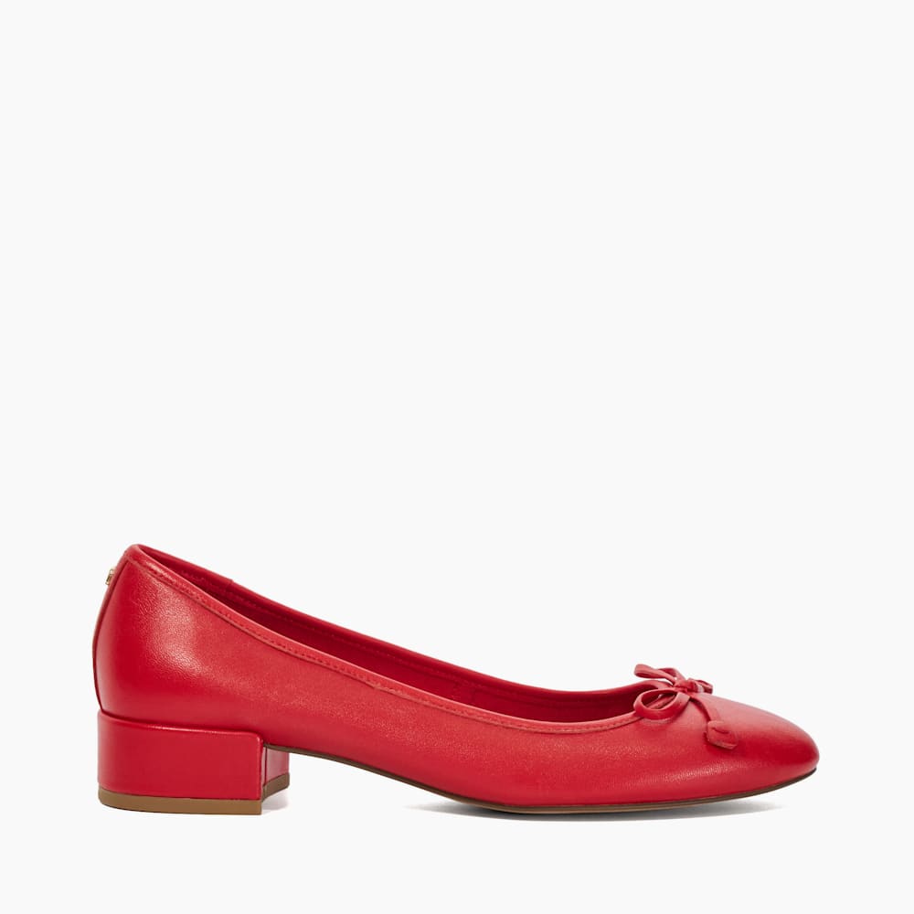 Heeled ballet flats deals