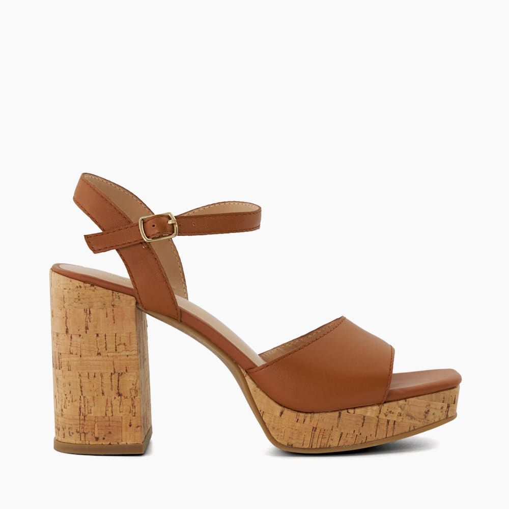Platform heels tan new arrivals