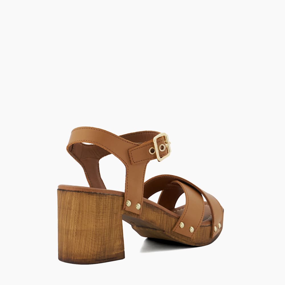 Tan leather heels online