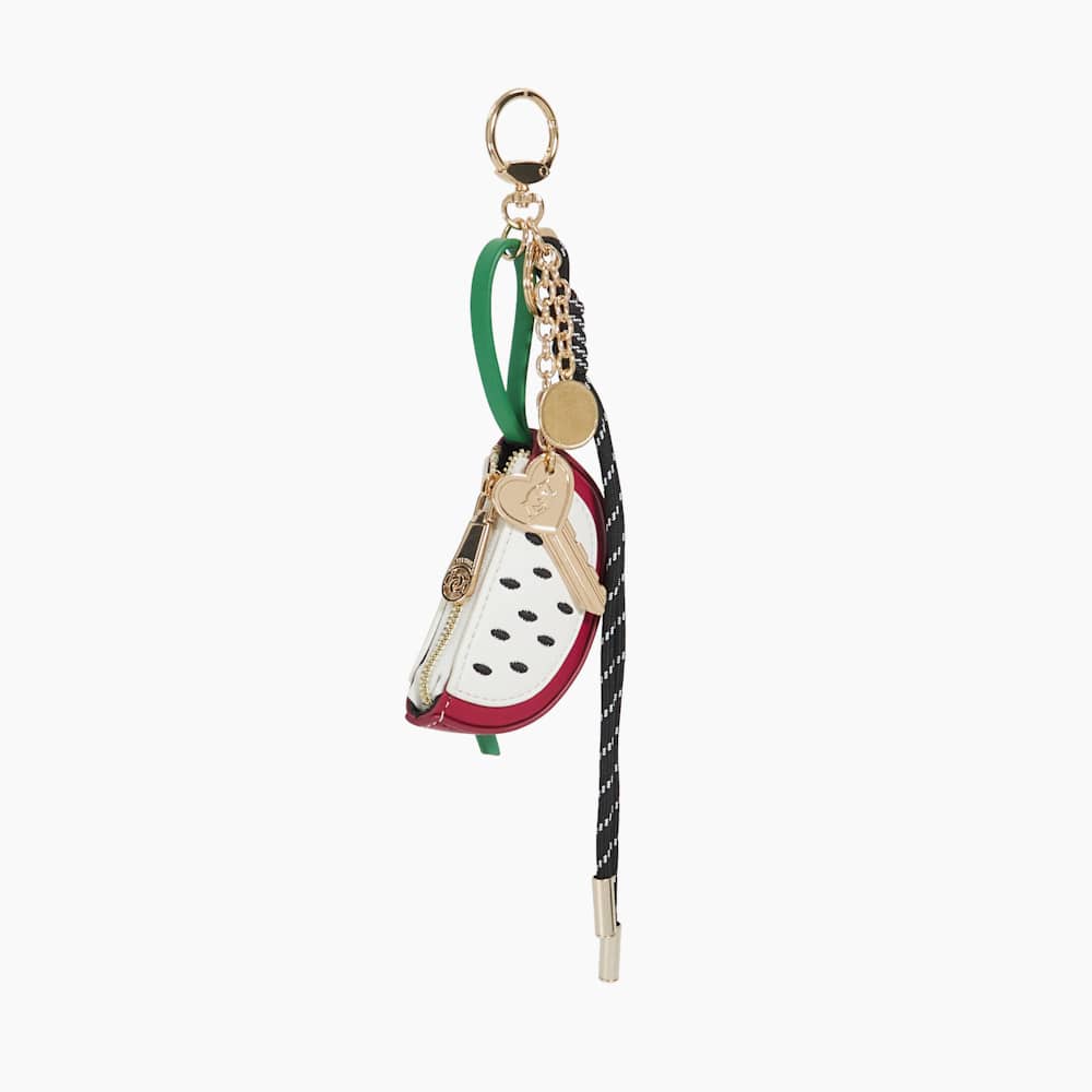 【DUNE LONDON】フルーツバッグチャーム Juice Bag Charm Orange, Colourful Bag Charm | Dune London