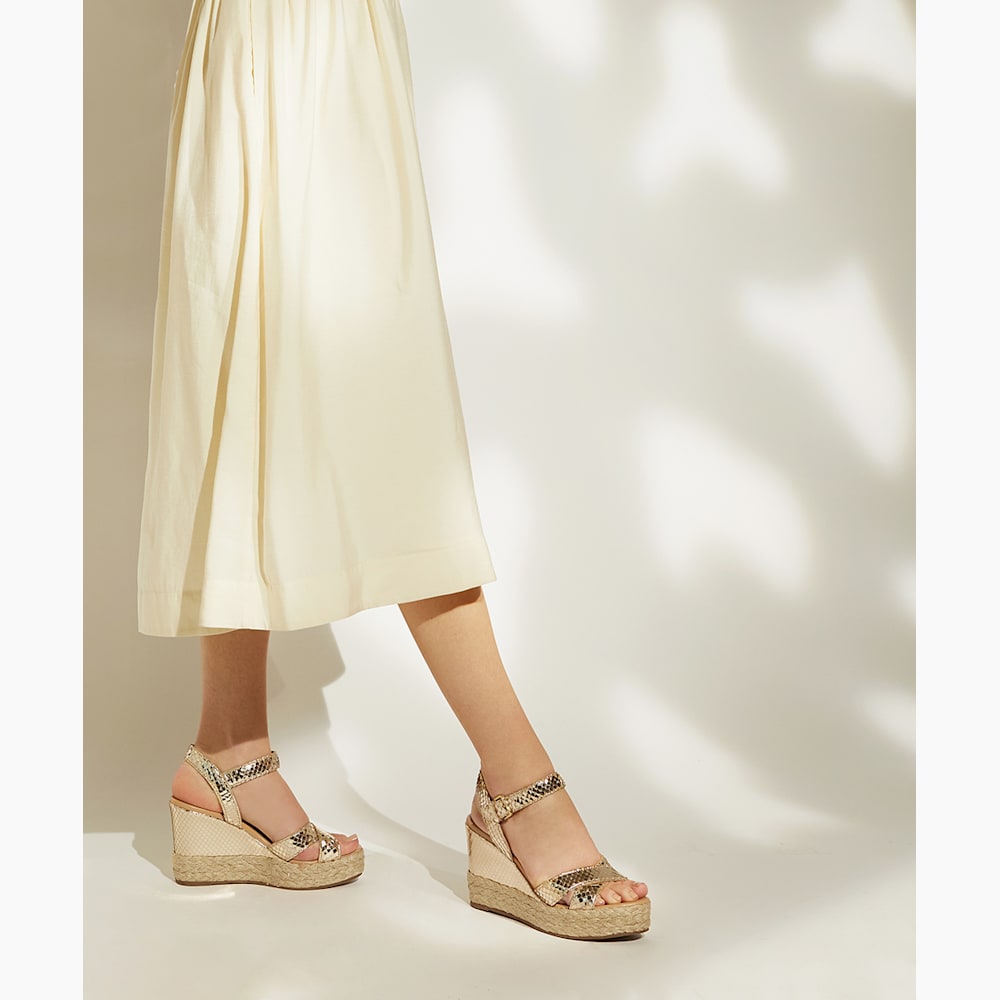 【DUNE LONDON】日本未入荷！Kelisa High Wedge Heel Sandals Amazon.com | Dune London Women's Kelisa Wedge Sandal, White