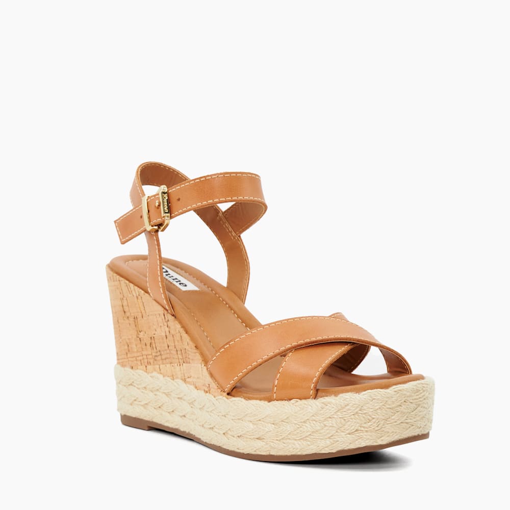 Tan leather wedge sandals uk discount