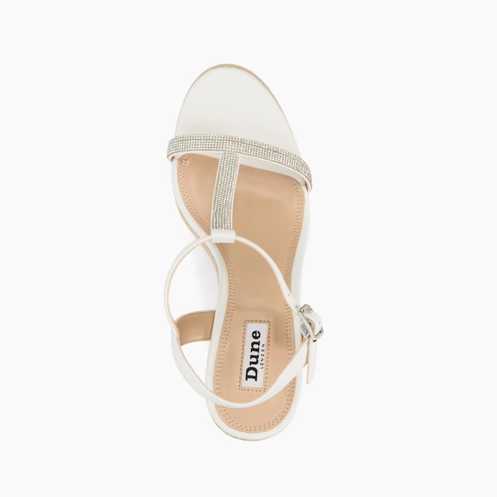 Diamante wedges dune new arrivals